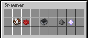 Menu do Spawner