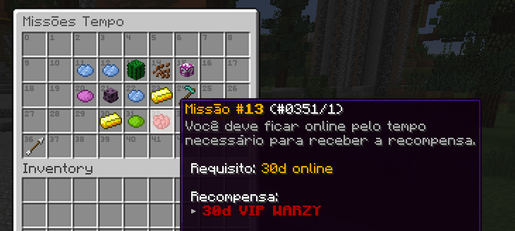 Missões e Recompensas